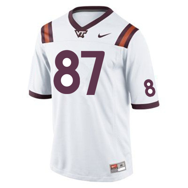 Men #87 Nick Reisenweaver Virginia Tech Hokies College Football Jerseys Sale-Maroon